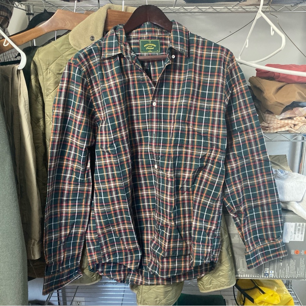 Portuguese Flannel Plaid Shirt